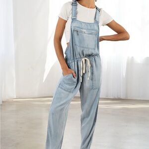 Love Stitch Blue Casual Jumpsuit